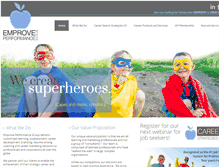 Tablet Screenshot of emprovegroup.com